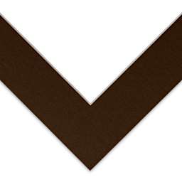 Blick Pre-Cut Mat Single - Sable, 9" x 12" (5-1/2" x 8-1/2" Opening)