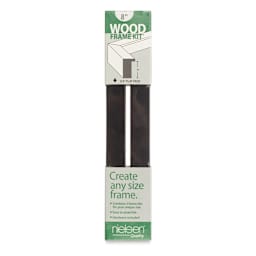 Nielsen Bainbridge Ayous Wood Frame Kits - Front view of 2 pc Black Kit
