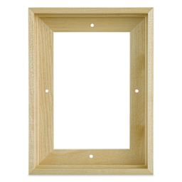 Ampersand Floaterframe - Thin, Maple, 5" x 7", 7/8", front view