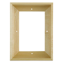 Ampersand Floaterframe - Thin, Maple, 5" x 7", 1-1/2", front view