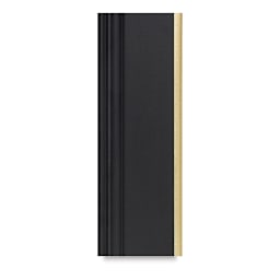Blick Simplon Plein Air Frames with Liners - Closeup of section of Black Frame with Gold Liner
