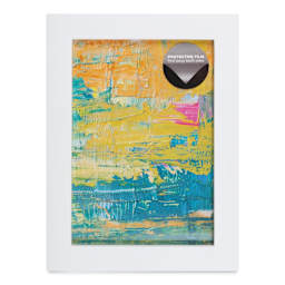 Blick Wood Gallery Frame - White, 5" x 7"