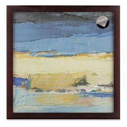 Blick Wood Gallery Frame - Walnut, 12" x 12"