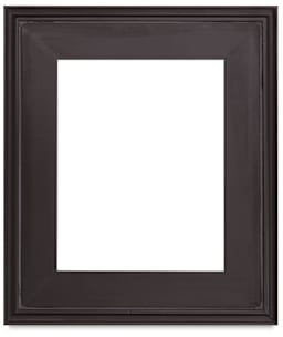 Simplon Econo Wood Frame - Front view of empty Espresso Frame  