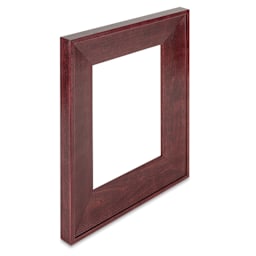 Blick Aliso Wood Frame - 8" x 10" x 1/4", Cherry side view