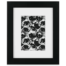 Blick Sheffield Frame-Black w/ White Mat, 8” x 10"