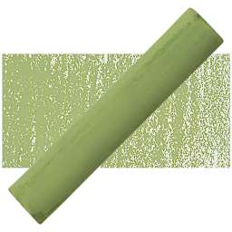 Blockx Soft Pastel - Olive Green 664 pastel and swatch
