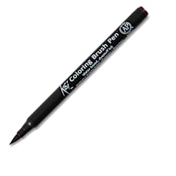 Sakura Koi Coloring Brush Pen - Burgundy