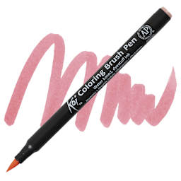 Sakura Koi Coloring Brush Pen - Fuchsia pen and swatch
