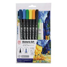 Kuretake Zig Historic Art Watercolors with Vincent Van Gogh - featuring Kuretake Zig Art & Graphic Twin Markers