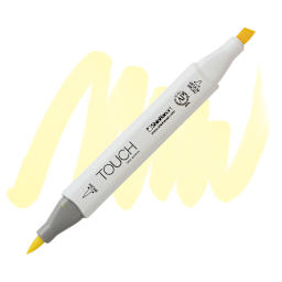 ShinHan Touch Twin Brush Marker - Green Bice GY163 marker and swatch
