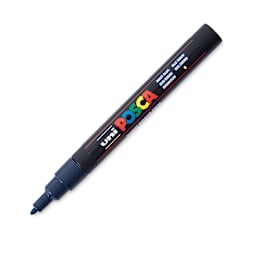 Posca Paint Marker - Navy Blue, Fine, Bullet Tip, 0.9 mm - 1.3 mm