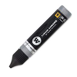Molotow Liquid Chrome Ink Refill - 30 ml, cap on