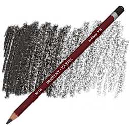 Derwent Pastel Pencil - Burnt Umber pencil and swatch