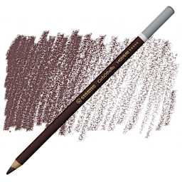 Stabilo CarbOthello Pastel Pencil - Caput Mortuum Violet pencil and swatch