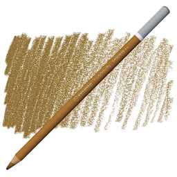 Stabilo CarbOthello Pastel Pencil - Dark Ochre pencil and swatch