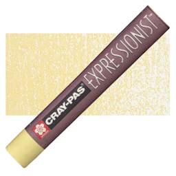 Sakura Cray-Pas Expressionist Oil Pastel - Naples Yellow oil pastel and swatch