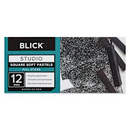 Blick Studio Pastel Set - Graytone Colors, Set of 12, front of packaging