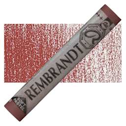 Rembrandt Soft Pastel - Caput Mortuum 343.5 pastel and swatch