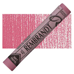 Rembrandt Soft Pastel - Madder Lake Deep 331.6 pastel and swatch
