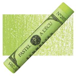 Sennelier Soft Pastel - Apple Green 205 pastel and swatch