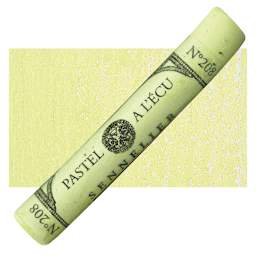 Sennelier Soft Pastel - Apple Green 208 pastel and swatch