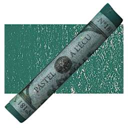 Sennelier Soft Pastel - Black Green pastel and swatch