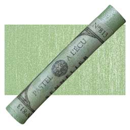 Sennelier Soft Pastel - Iridescent Olive Green pastel and swatch