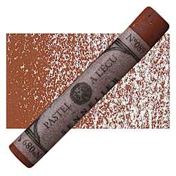Sennelier Soft Pastel - Venetian Red 089 pastel and swatch