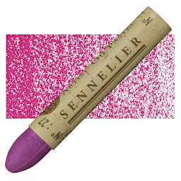 Sennelier Oil Pastel - Purple oil pastel and swatch