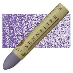 Sennelier Oil Pastel - Violet Grey oil pastel and swatch