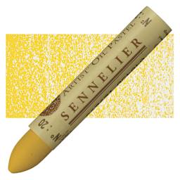 Sennelier Oil Pastel - Yellow Deep oil pastel and swatch