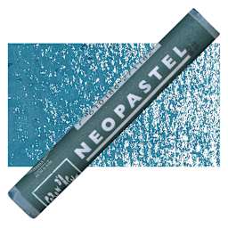 Caran d'Ache Neopastel - Malachite Green pastel and swatch