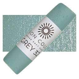 Unison Handmade Pastel - Gray 32 pastel and swatch