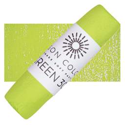 Unison Handmade Pastel - Green 30 pastel and swatch