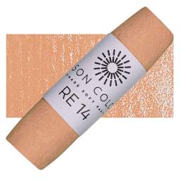 Unison Handmade Pastel - Red Earth 14 pastel and swatch
