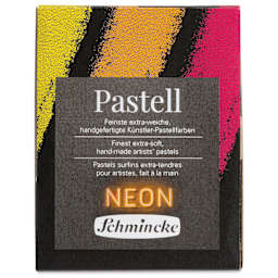 Schmincke Soft Pastels - Set of 3, Neon Colors, Full Stick, front of packaging