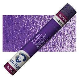 Van Gogh Oil Pastel - Blue Violet 548.5 oil pastel and swatch