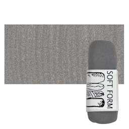 Townsend Artists' Soft Form Pastel - Metallic Steel pastel and swatch