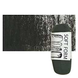 Townsend Artists' Soft Form Pastel - Midnight Green (Light) pastel and swatch