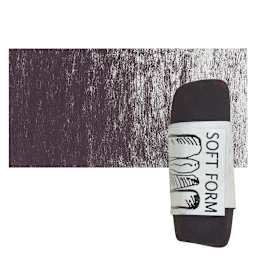 Townsend Artists' Soft Form Pastel - Midnight Red (Light) pastel and swatch