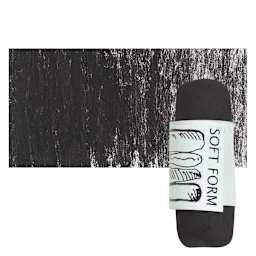 Townsend Artists' Soft Form Pastel - Naphthol Red Brown (Dark) pastel and swatch