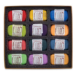 Townsend Terrages Pastel Set of 12 Compliments Please colors shown in cushioned open box