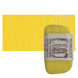 Townsend Terrages Pastel - Cadmium Yellow Medium 67 pastel and swatch