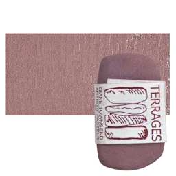 Townsend Terrages Pastel - Mars Violet 95 pastel and swatch