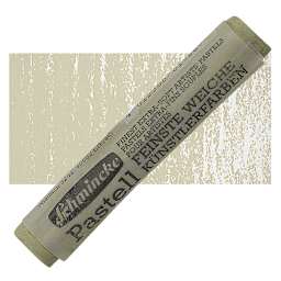 Schmincke Soft Pastel - Greenish Gray 1 O pastel and swatch