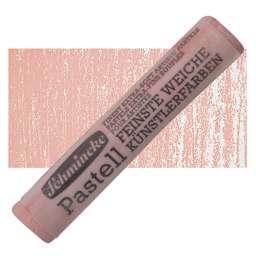 Schmincke Soft Pastel - Permanent Red 1 Pale M pastel and swatch