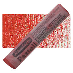 Schmincke Soft Pastel - Permanent Red 3 Deep D pastel and swatch