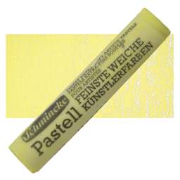 Schmincke Soft Pastel - Vanadium Yellow Light M pastel and swatch