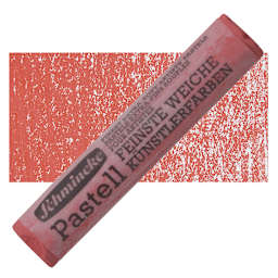 Schmincke Soft Pastel - Vermilion M pastel and swatch